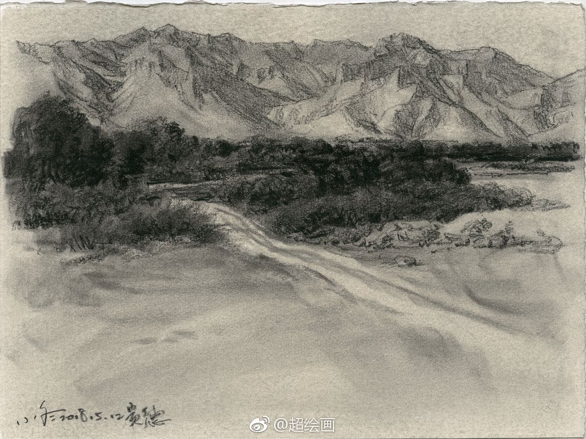 于小冬风景速写