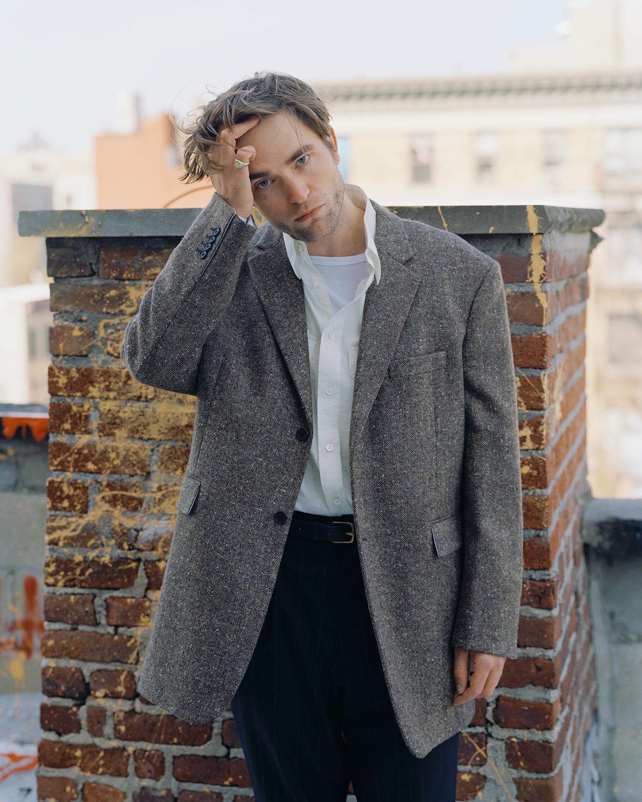robert pattinson for the sunday times style magazine.