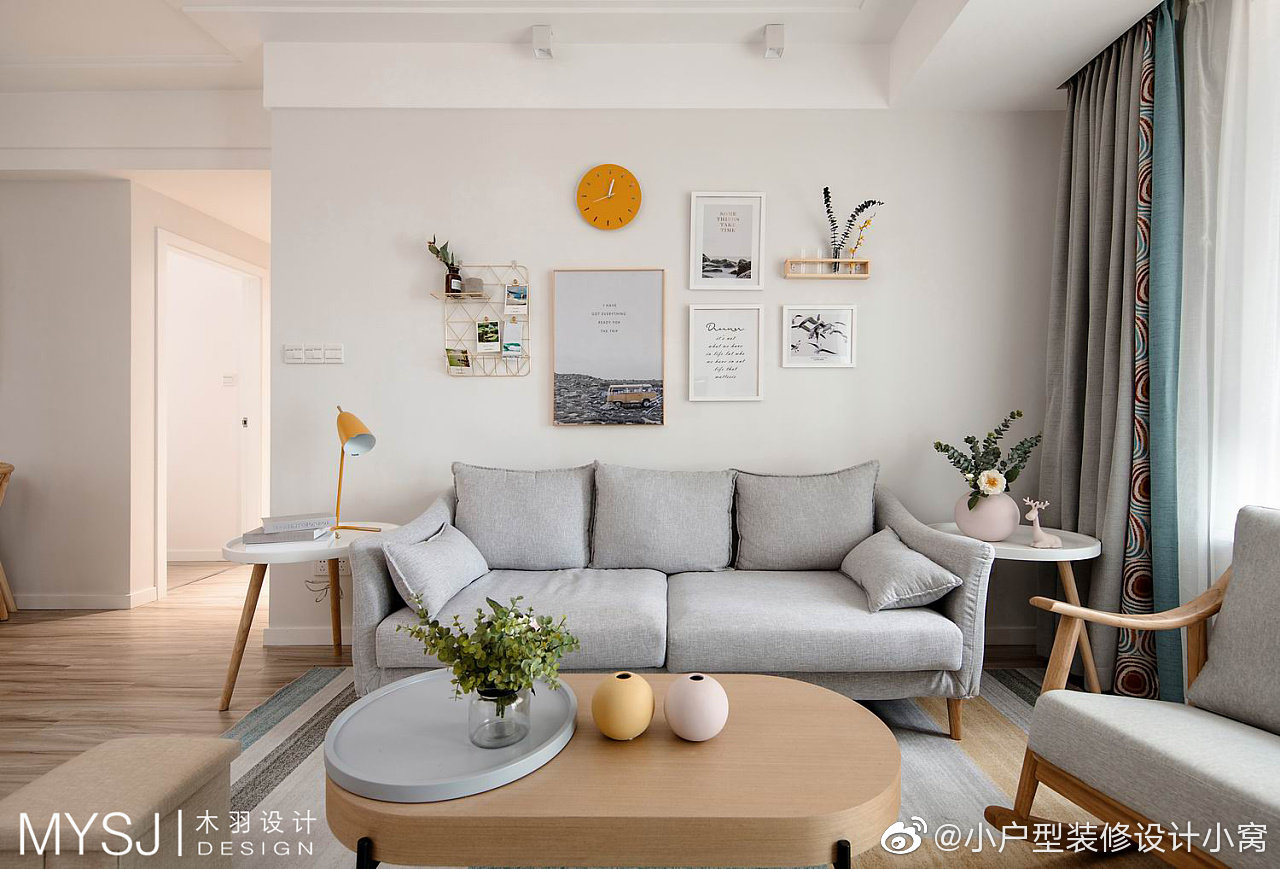 邂逅小时光,简约北欧风格住宅丨木羽设计_新浪新闻