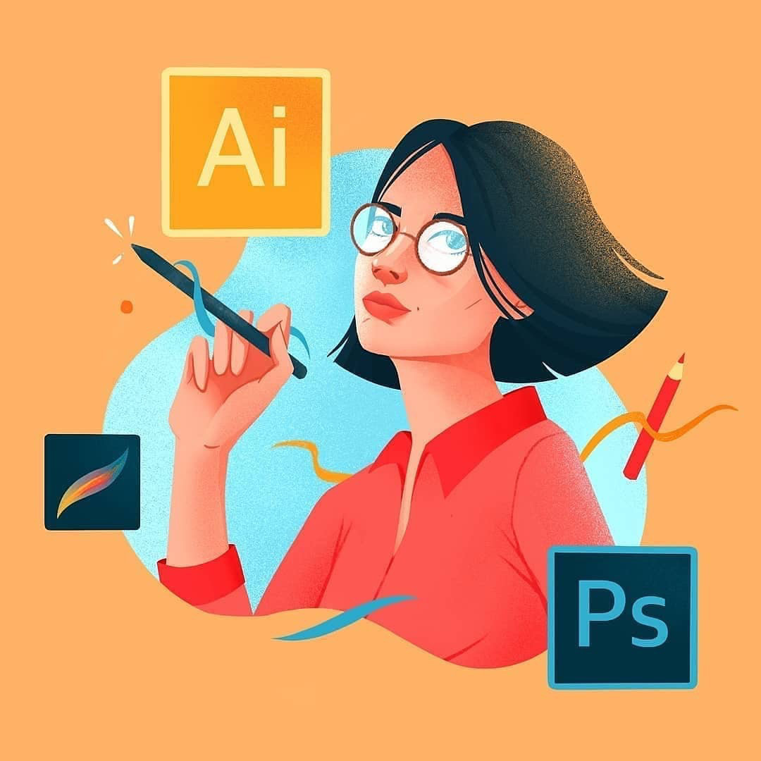 景深、双重曝光…当插画用上摄影后期的手法 感觉别有一番味道最近发|插画|插画师|手法_新浪新闻