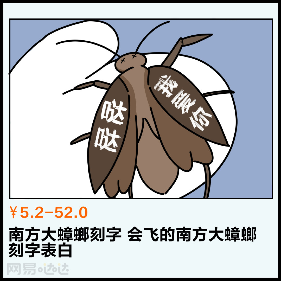 南方人翻盘的机会到了,快来@ 你的北方朋友,在蟑螂背上刻字呀