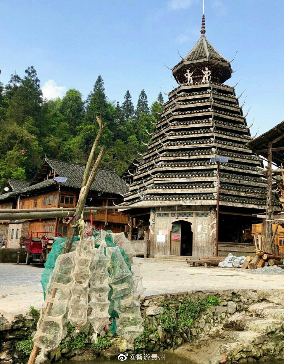 贵州大山深处的黎平黄岗侗寨