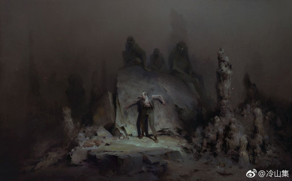 波兰艺术家Piotr Jabłoński,他的作品大量使用灰色|波兰|灰色|艺术家|人称|亚马逊_新浪新闻