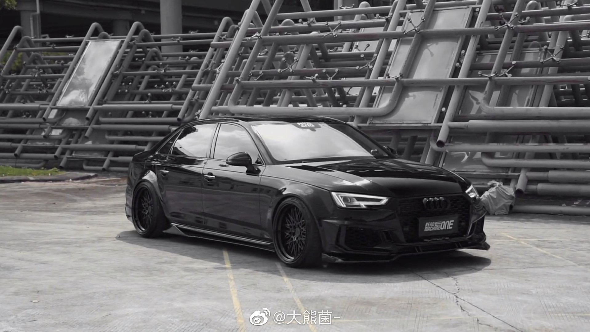 黑武士a4不要太帅