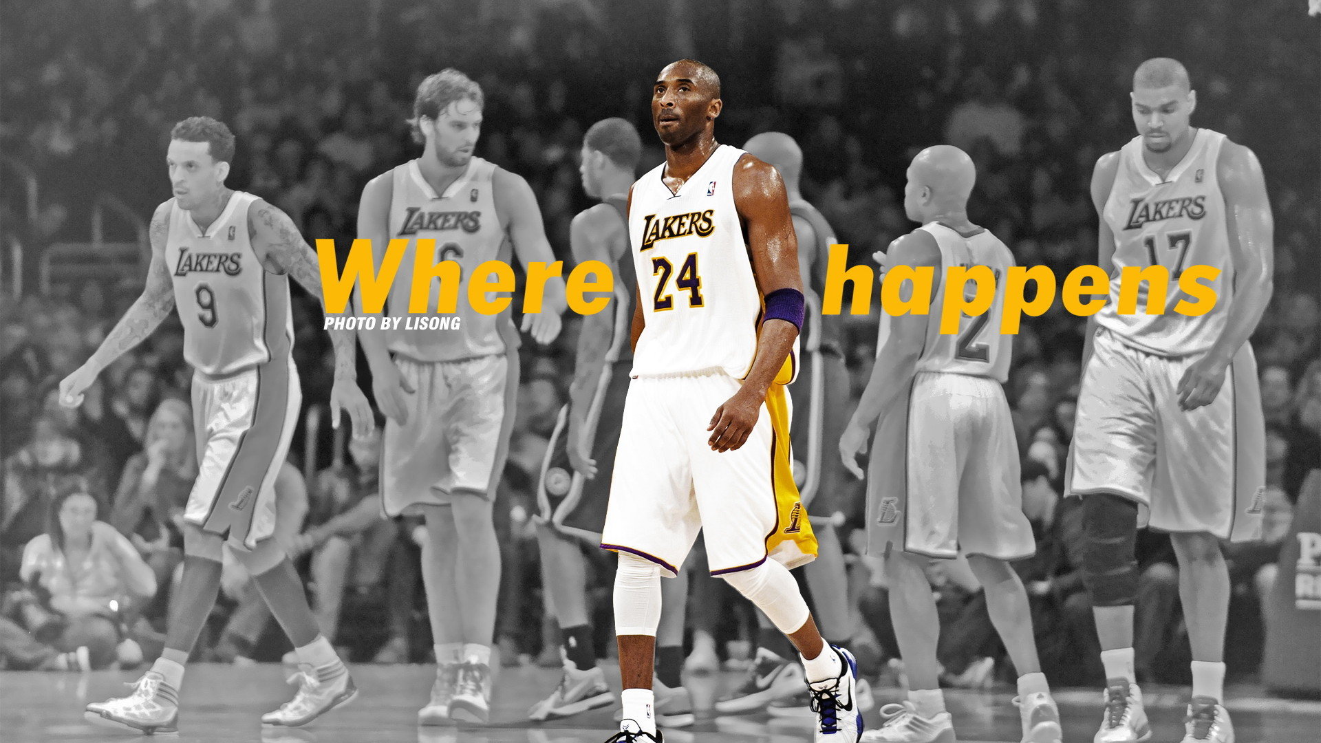 科比精美壁纸走一波!更多精彩壁纸请搜索v:点滴篮球!|壁纸|点滴|科比_