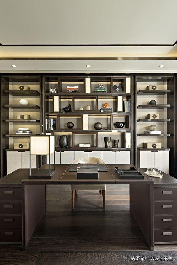 新中式书房设计要点,装出高级的新中式书房