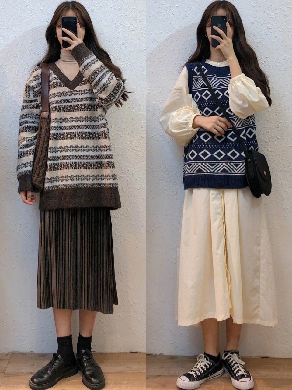 18套早春基础款日常穿搭,文艺复古满分.