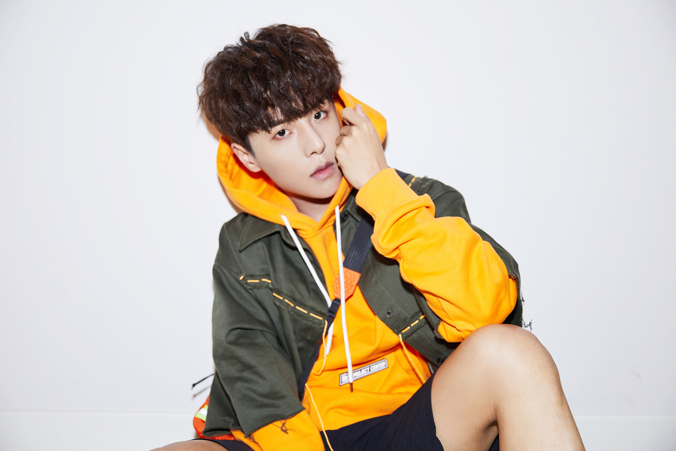 香蕉娱乐旗下男团tangram成员@tgm-林超泽 今日参加看秀