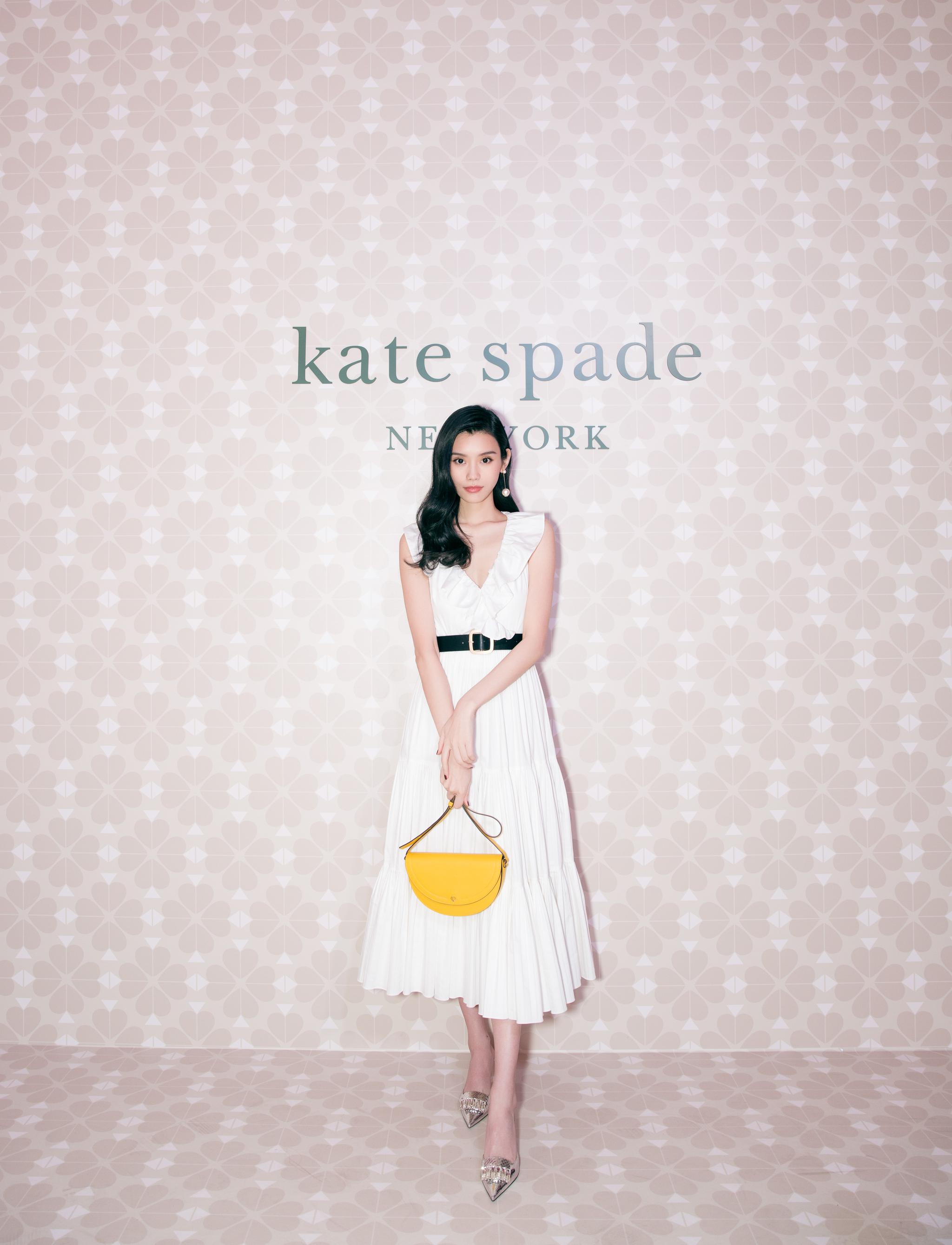 ming奚梦瑶受邀出席katespadenewyork品牌派对