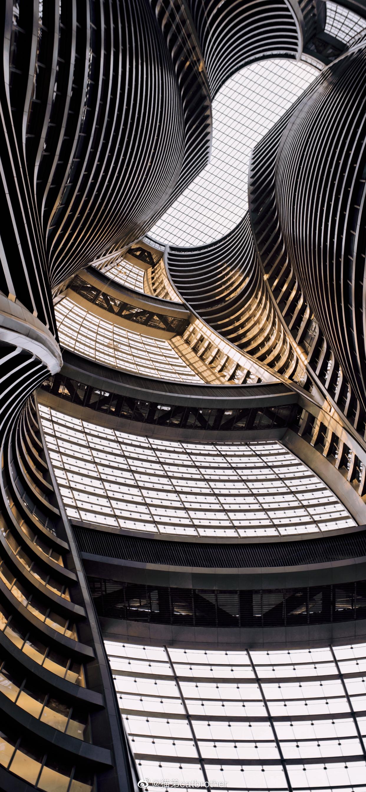 zaha hadid architectsleeza soho扎哈封山之作世界最高中庭部