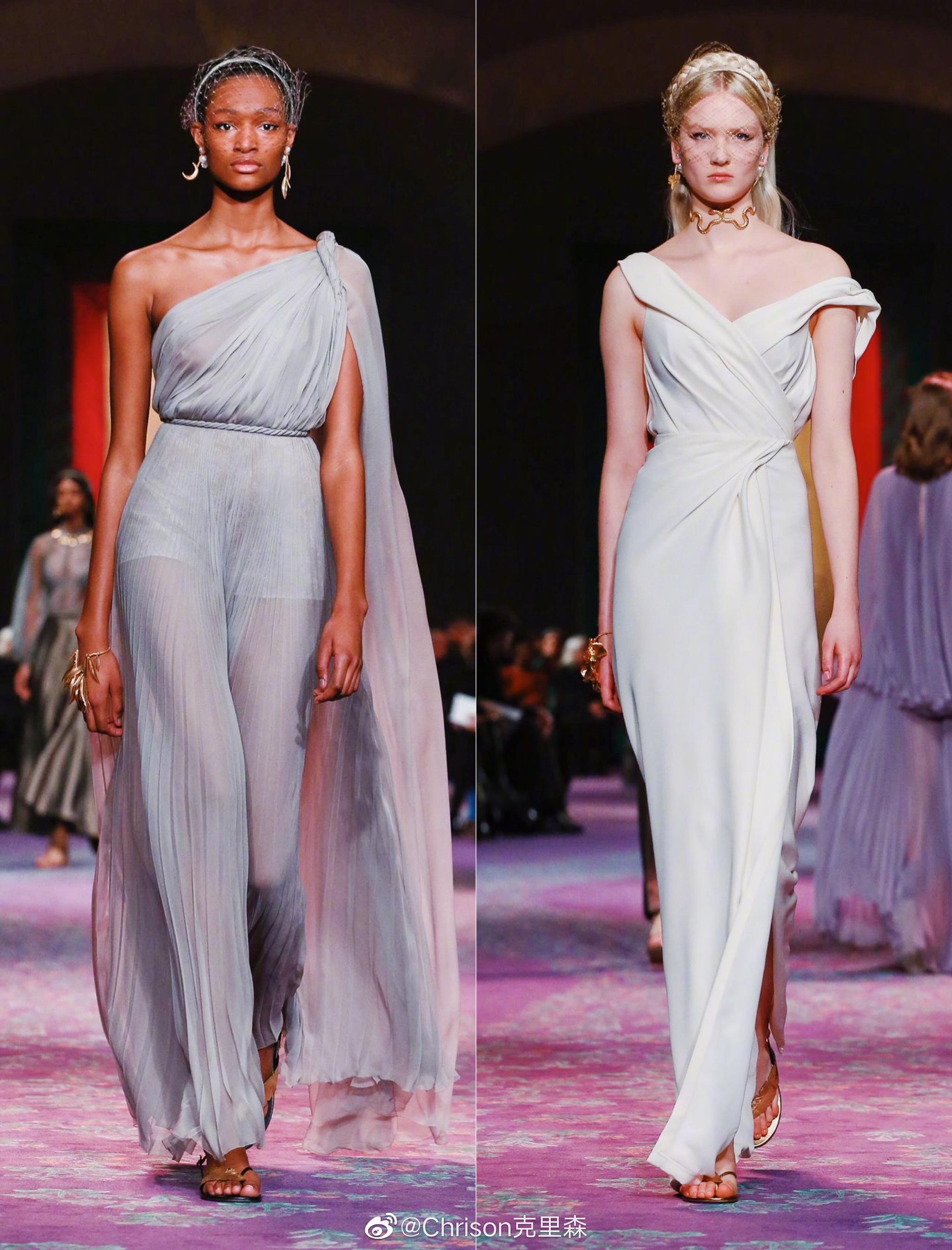 dior 2020 春夏高定 ┊ 希腊女神的群像