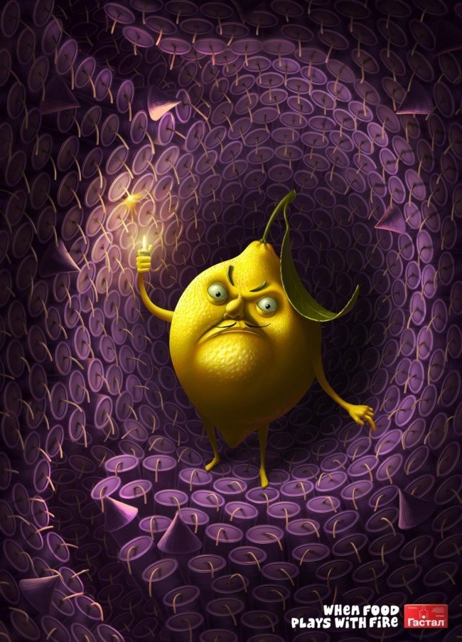 一组国外经典创意广告案例欣赏