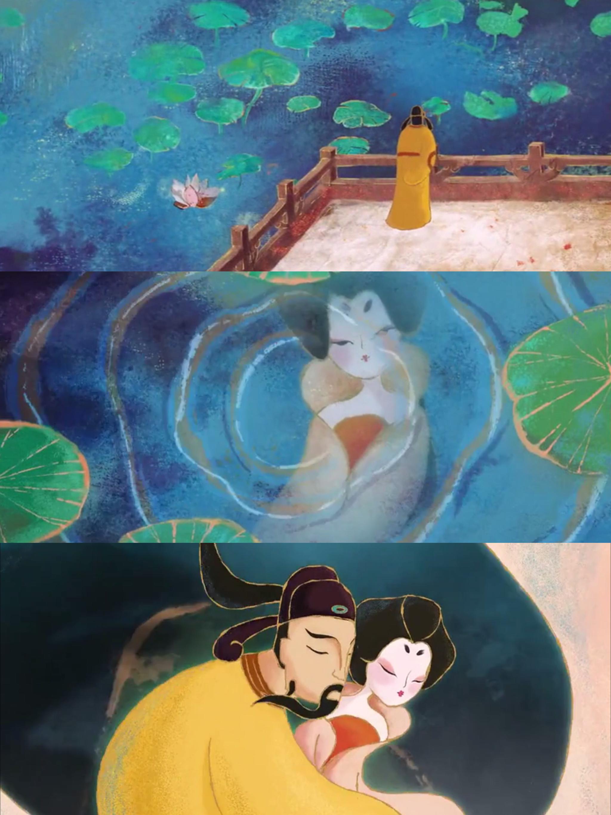 《狐嫁》,狐狸娶亲的故事,让我想到电视剧《结爱》,场景色彩很美;中国