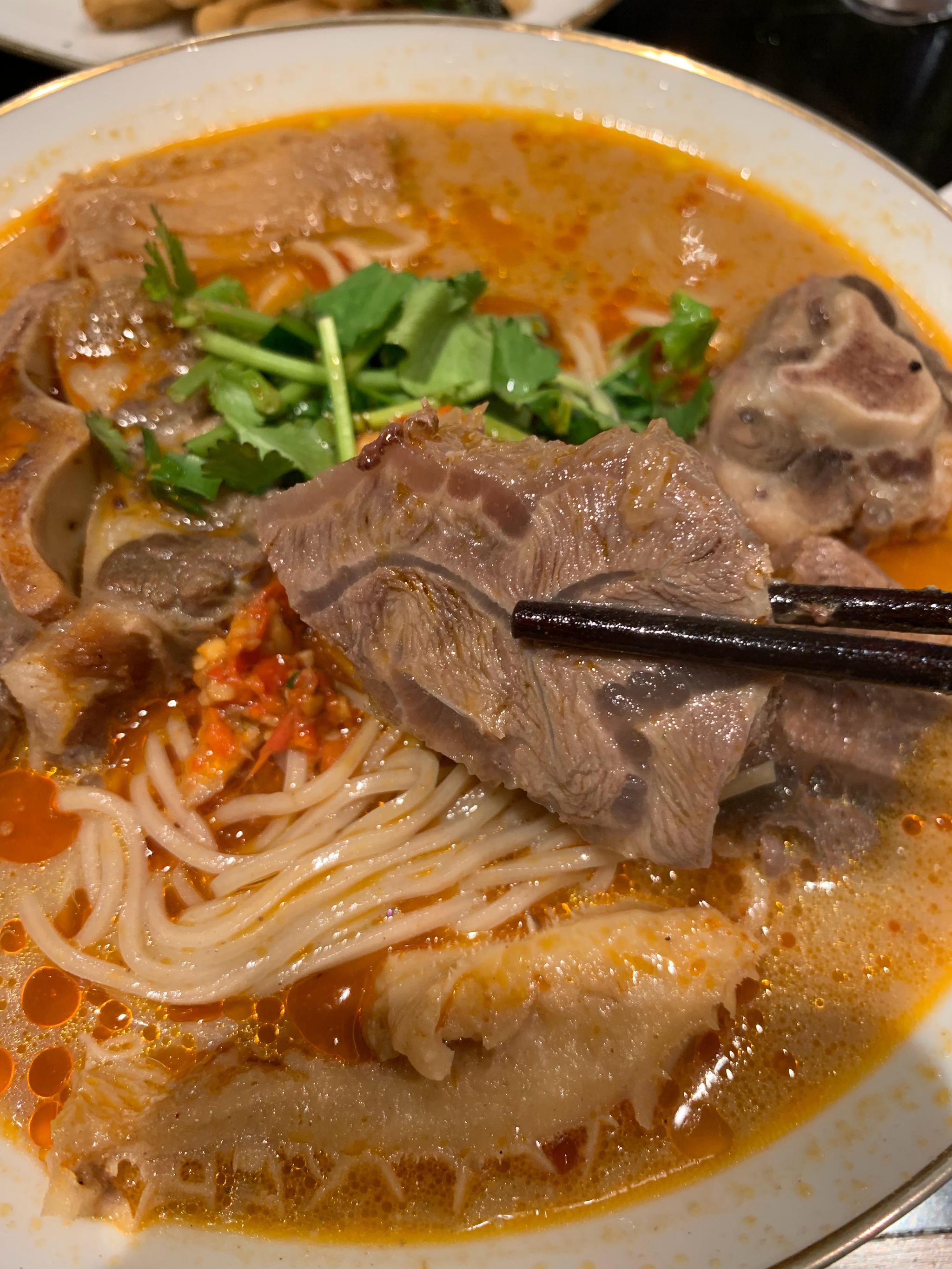 满足了,这个牛肉面