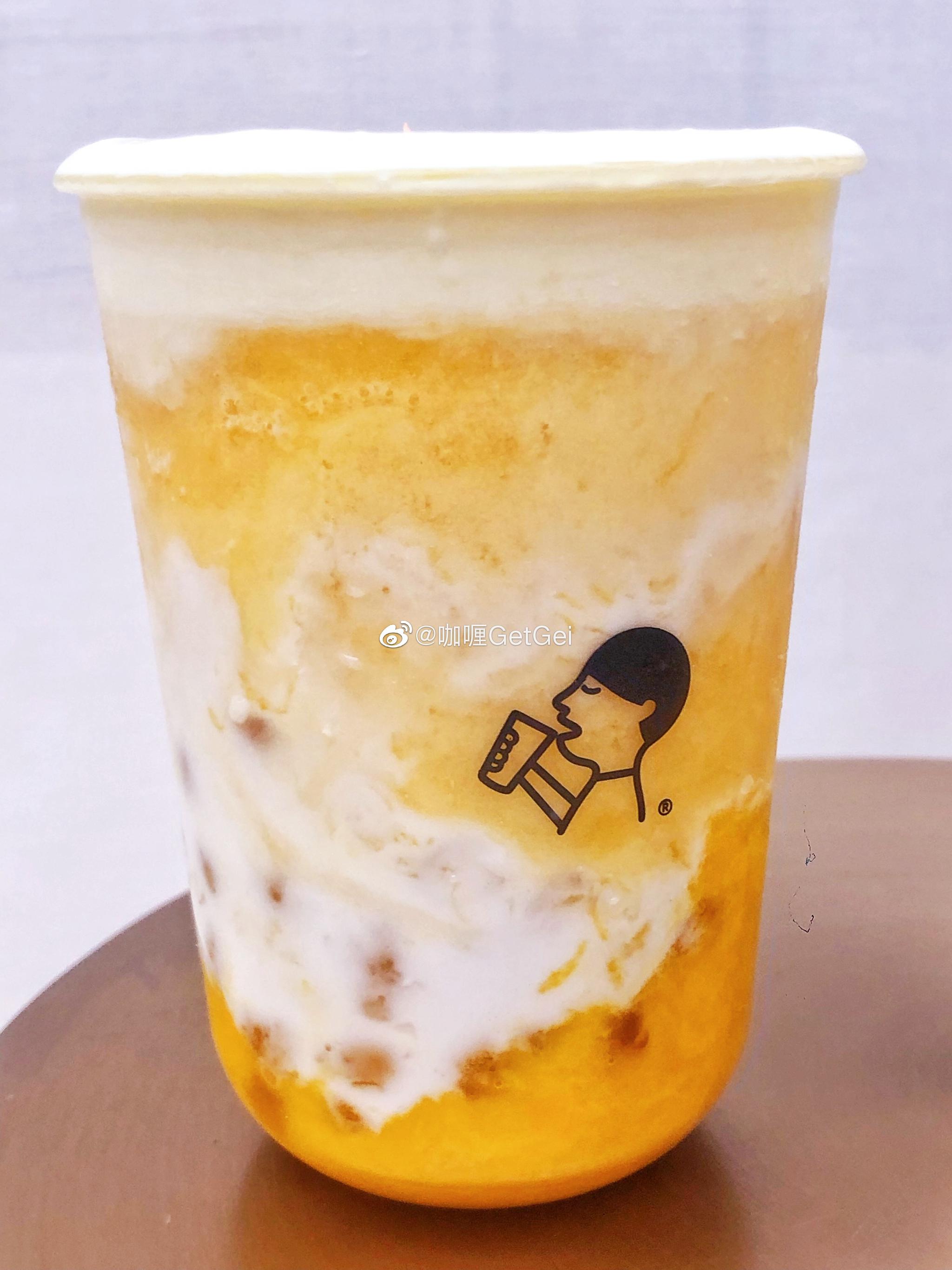 喜茶新品冰淇淋芒芒升级版芒果03星人看到之后