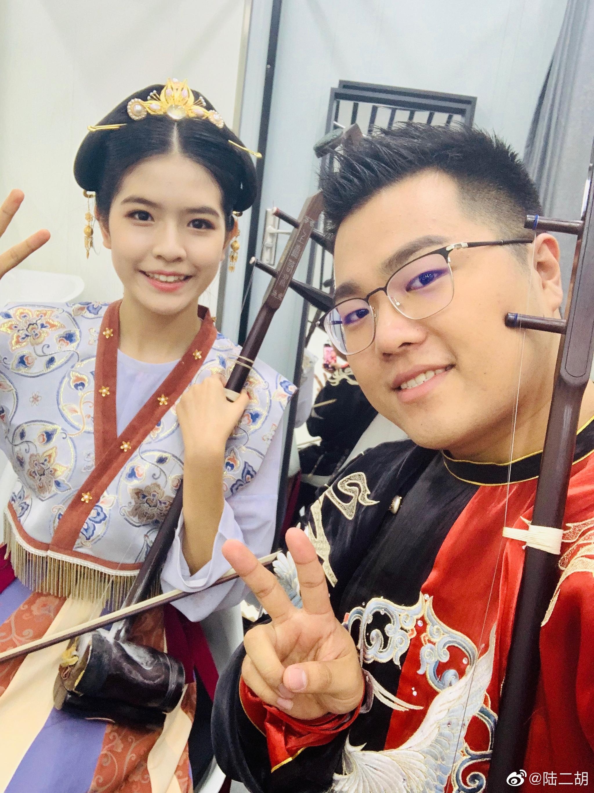 第一次参加华乐纪与二胡小公主@陈依妙cathy 妹妹和b站各位老友共同献
