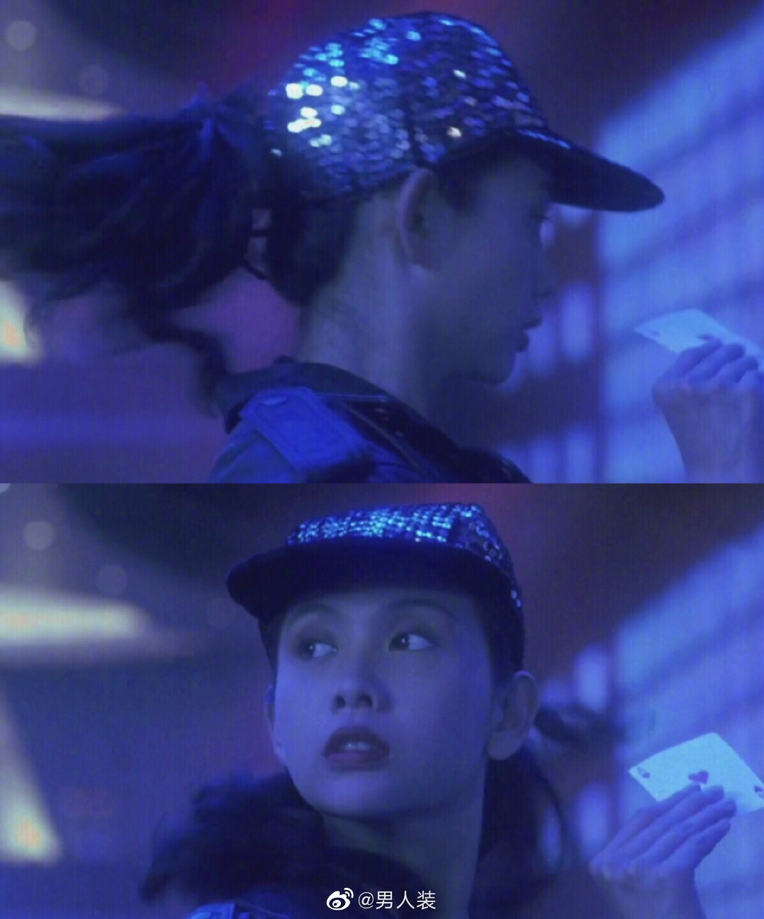 1993年城市猎人邱淑贞饰演警察芽子身手敏捷美艳娇俏