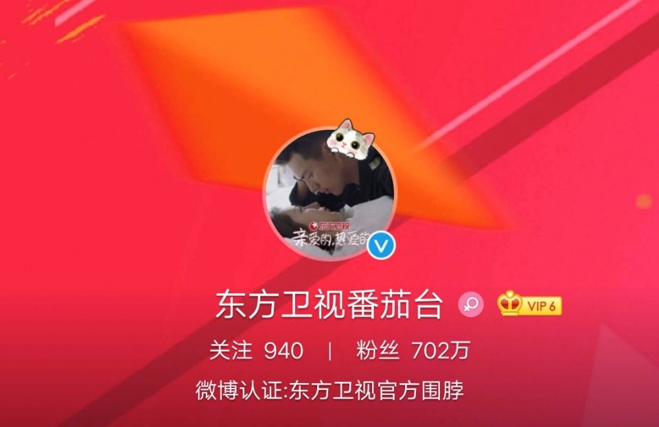 浙江卫视和东方卫视为了争夺《亲爱的热爱的》观众,logo换成剧照