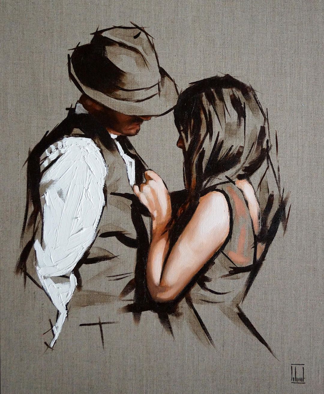 艺术家以画传情,讲述不一样的爱情故事.