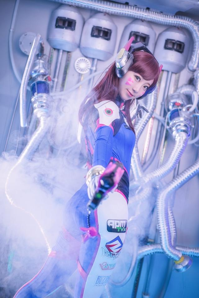cos正片——守望先锋:d.va 黑川女神战斗服