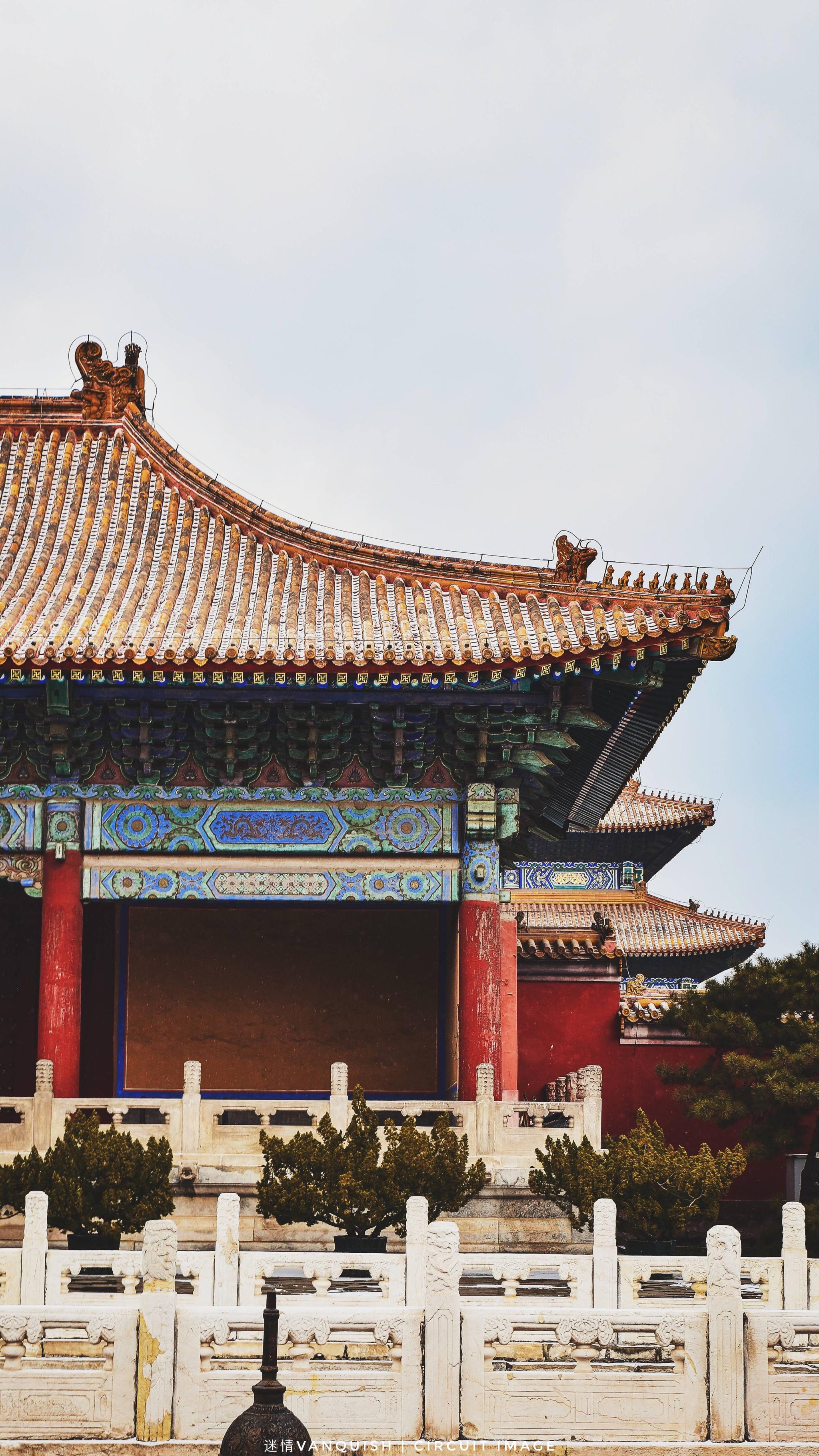 皑皑白雪装点庄重的皇家宗庙摄影:@迷情vanquish  「北京太庙·春雪」