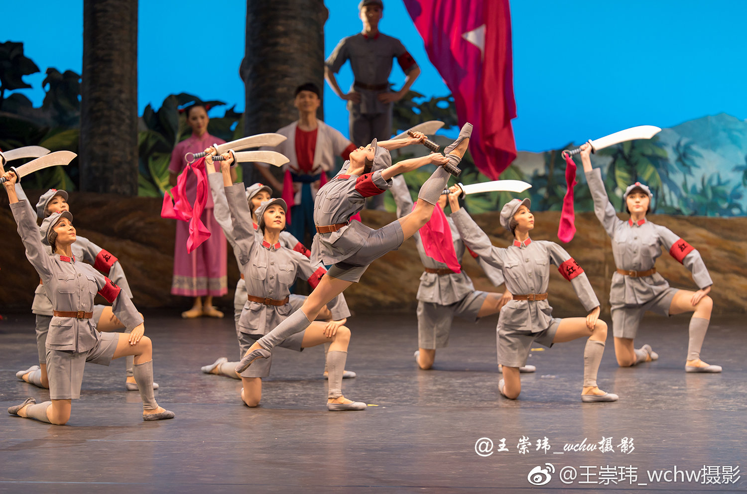 中央芭蕾舞团于3月9日晚在北京天桥剧场三演芭蕾舞