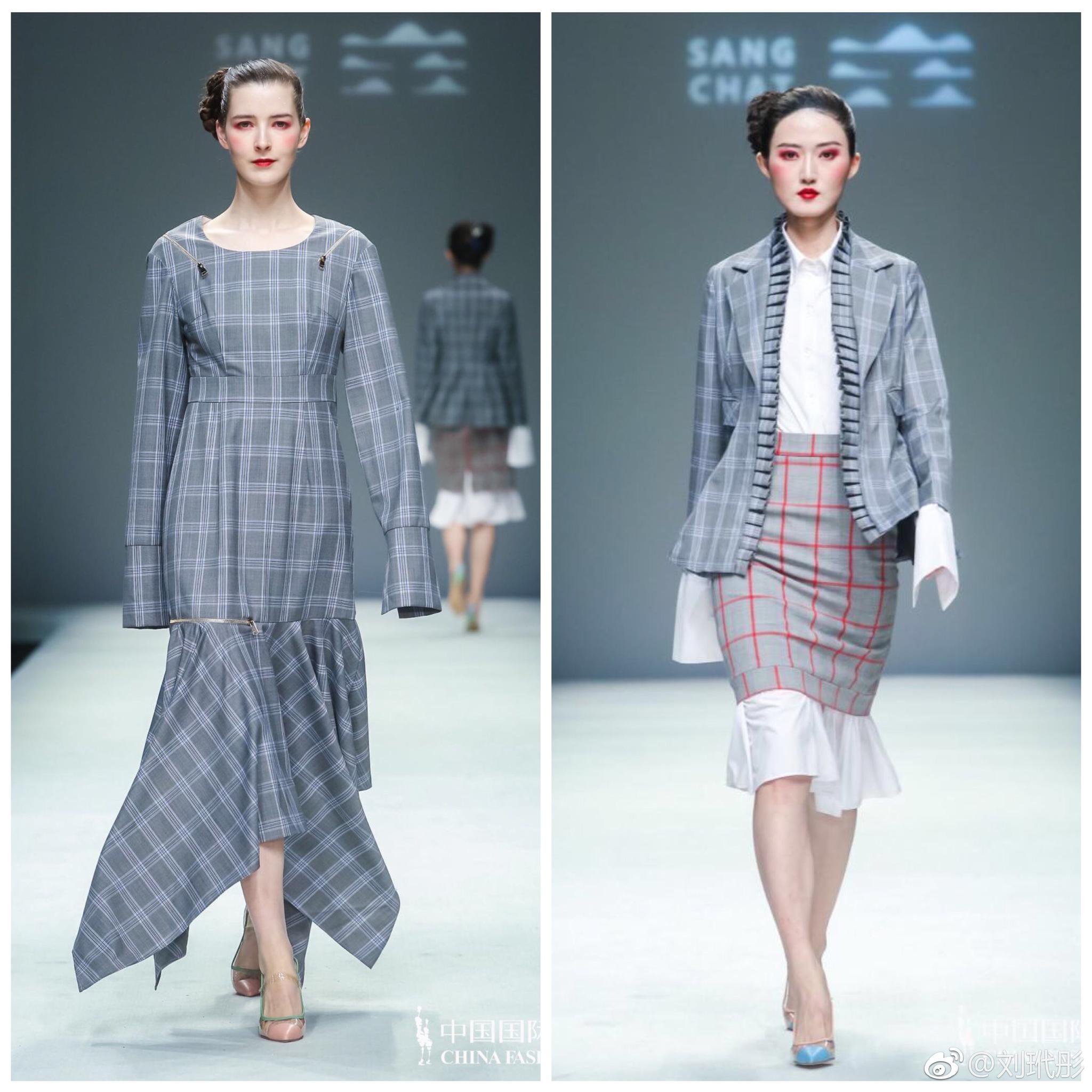 很开心出席品牌luyang by yanglu新品发布会,设计师杨露够大胆创新