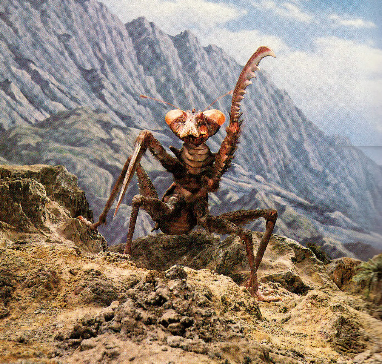 kamacuras in son of godzilla .1967