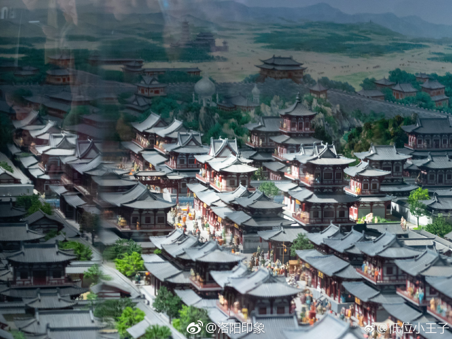 大年初二，在洛阳隋唐洛阳城国家遗址公园的天堂明堂