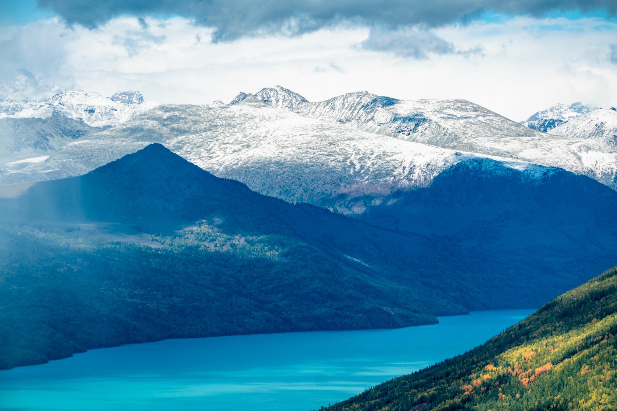 喀纳斯三湾一湖一村北疆最傲人秋色