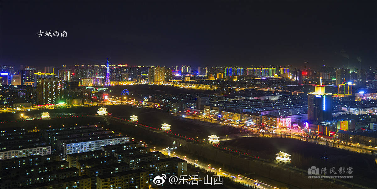 大同,一座越夜越美丽的城市!@清风影客