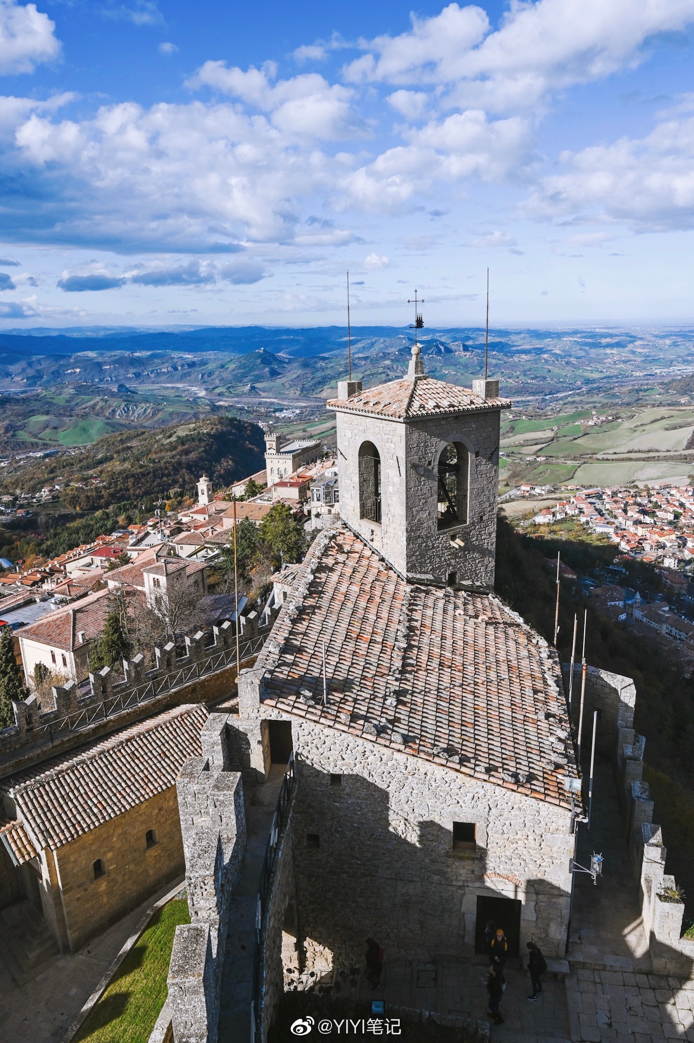 意大利的国中国,世界上第三小的国家圣马力诺
