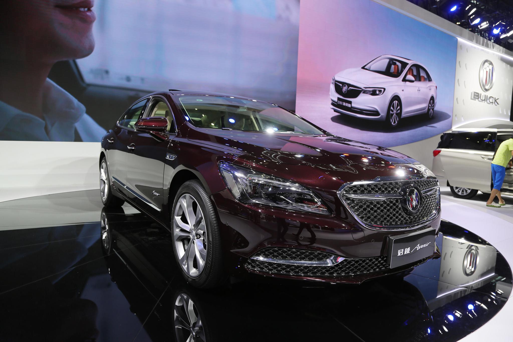 别克君越avenir,30万级别中高级轿车,车展实拍!
