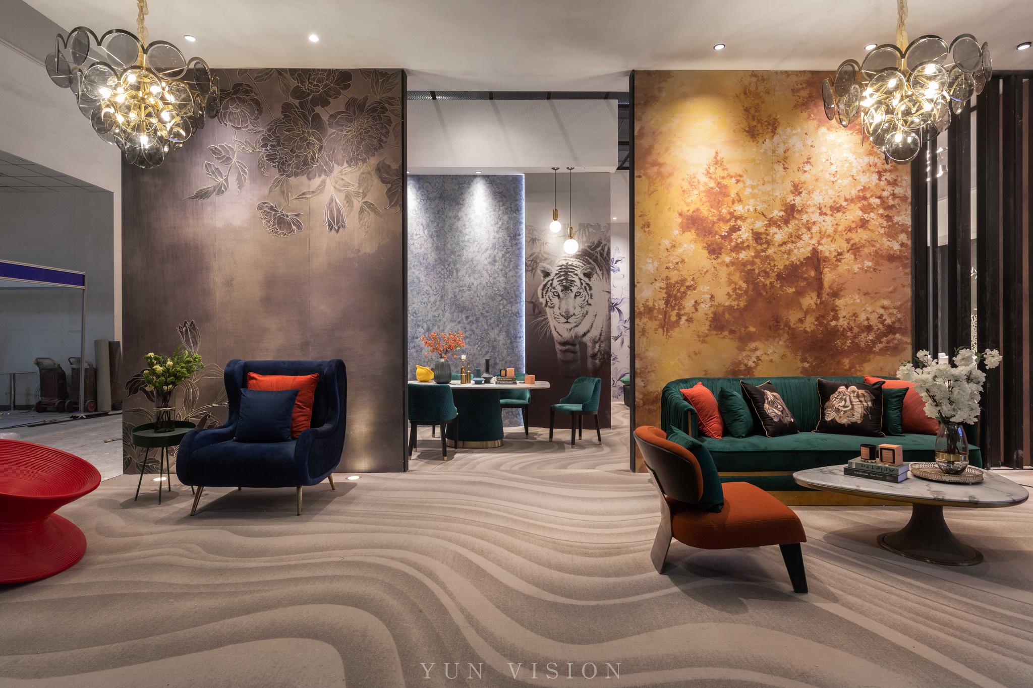 原品纸艺展厅,亚马逊壁纸,北京展会圆满收官!设计:大阅kb团队