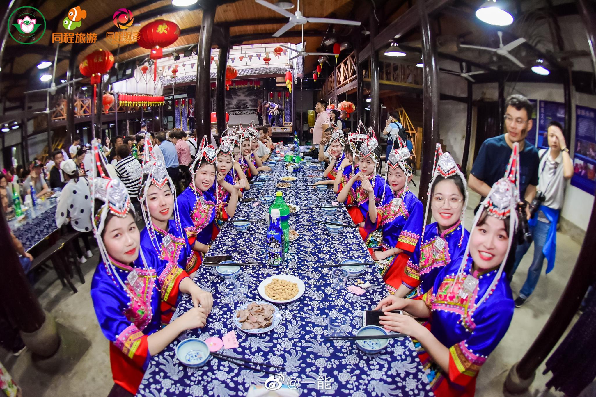 「丽水·莲都·畲族山哈大席」村长说:"这不仅是游客们了解畲族文化