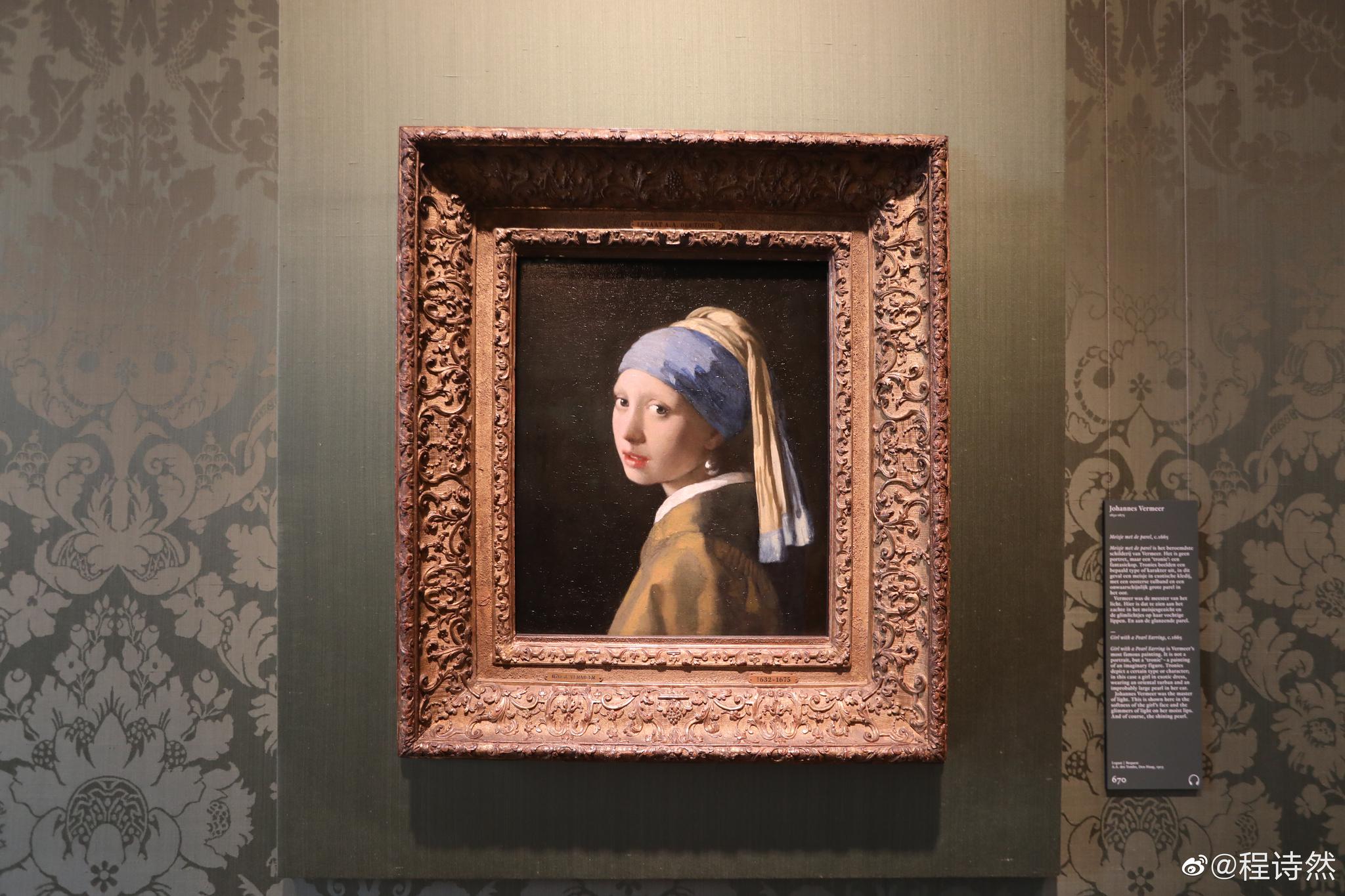 约翰内斯维米尔的代表作品戴珍珠耳环的少女让许多艺术家为之倾