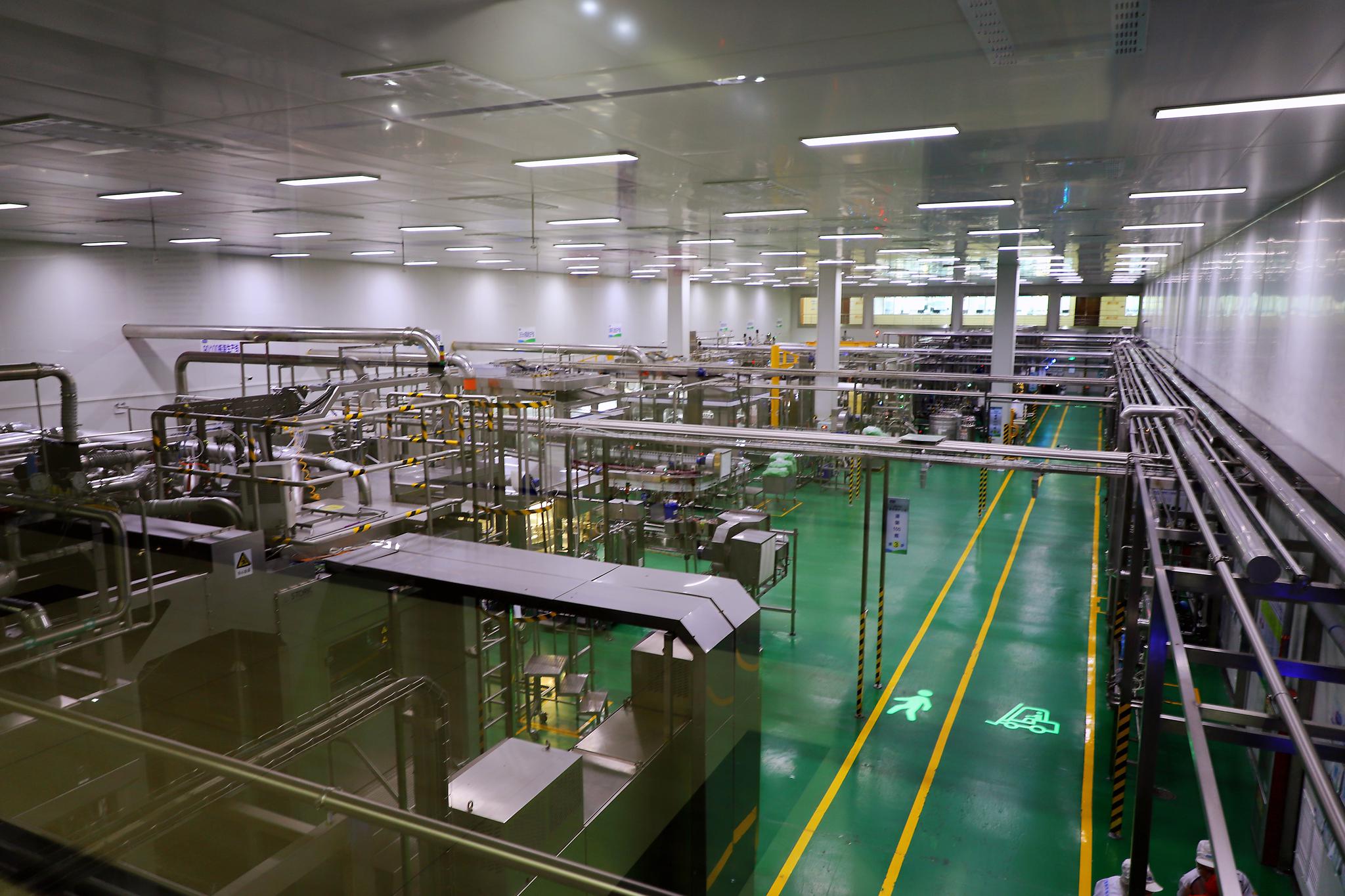 攻略君探秘君乐宝第二站来到了君乐宝奶粉工厂