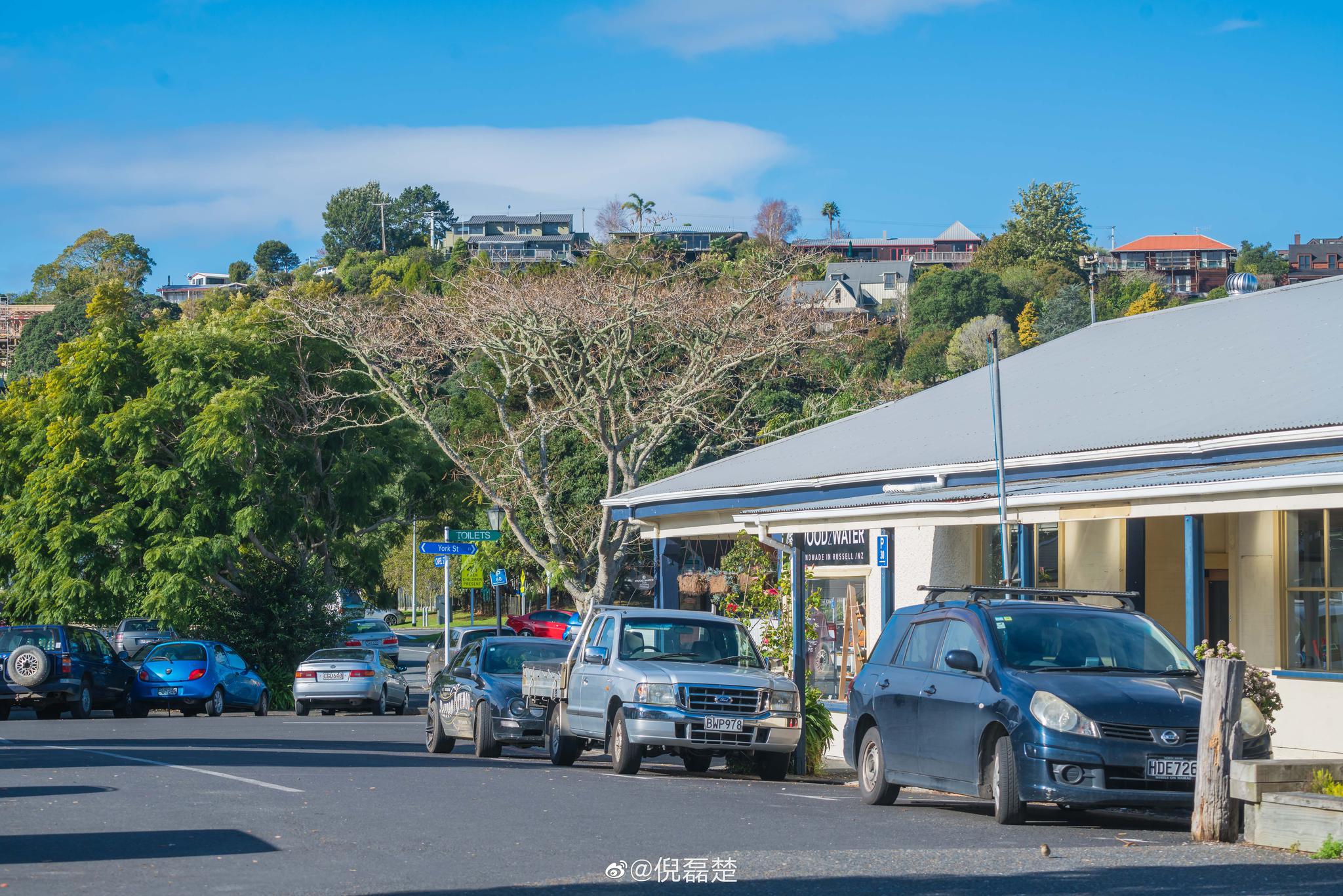 📍新西兰 bay of islands🔹Russell拉塞尔小镇Russell拉塞尔小