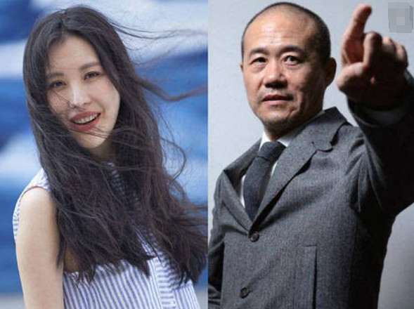 37岁田朴珺和67岁王石出镜上演亲密捧脸杀难道这是真爱