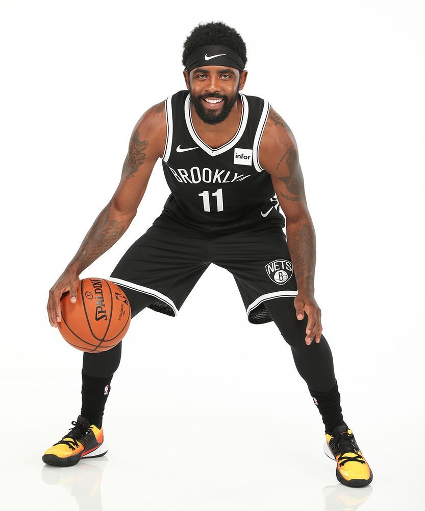 新的球衣,球鞋,篮网队新11号欧文新赛季定妆照!