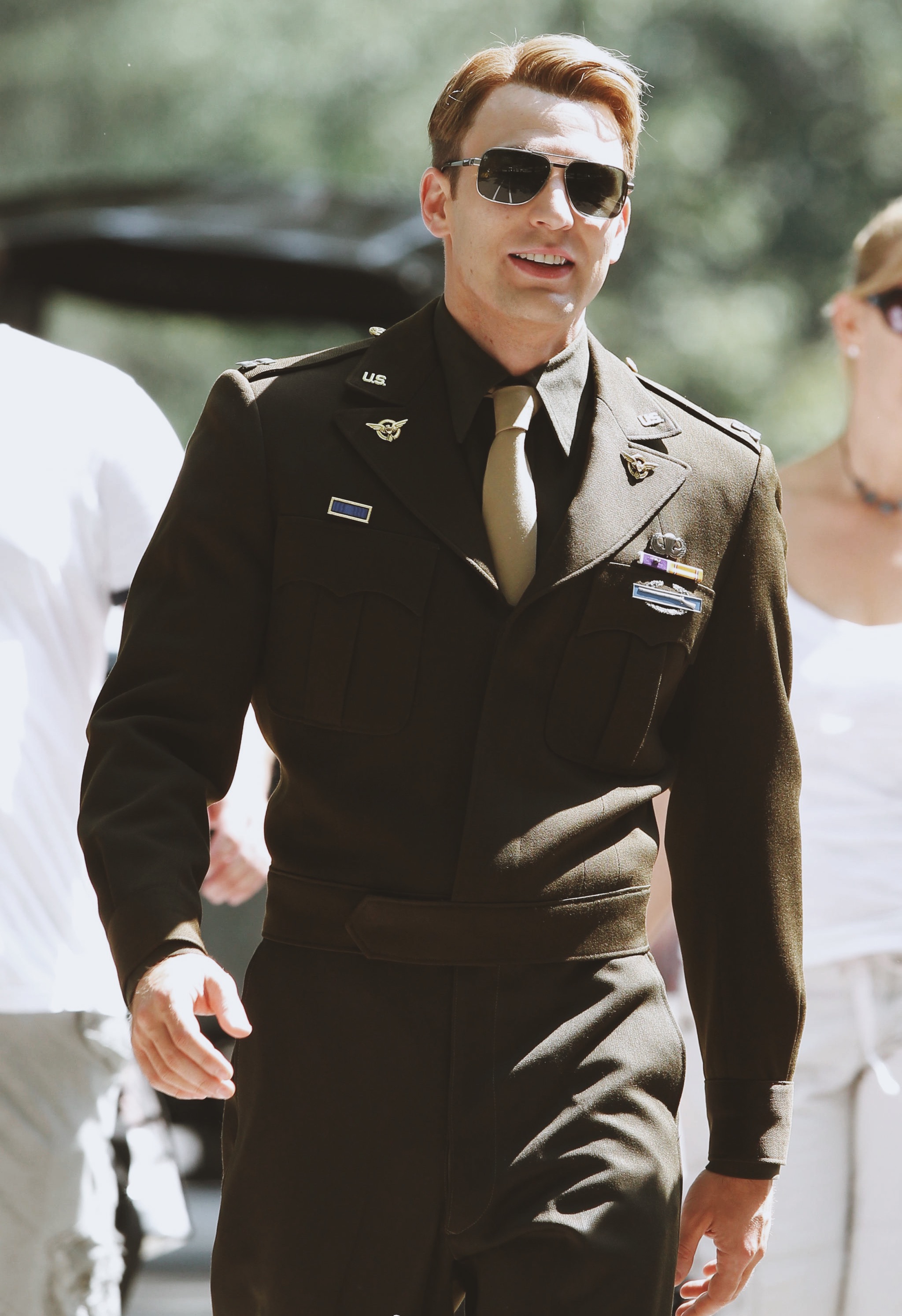 美国队长chrisevans军装更多帅哥校草可以进我主页看