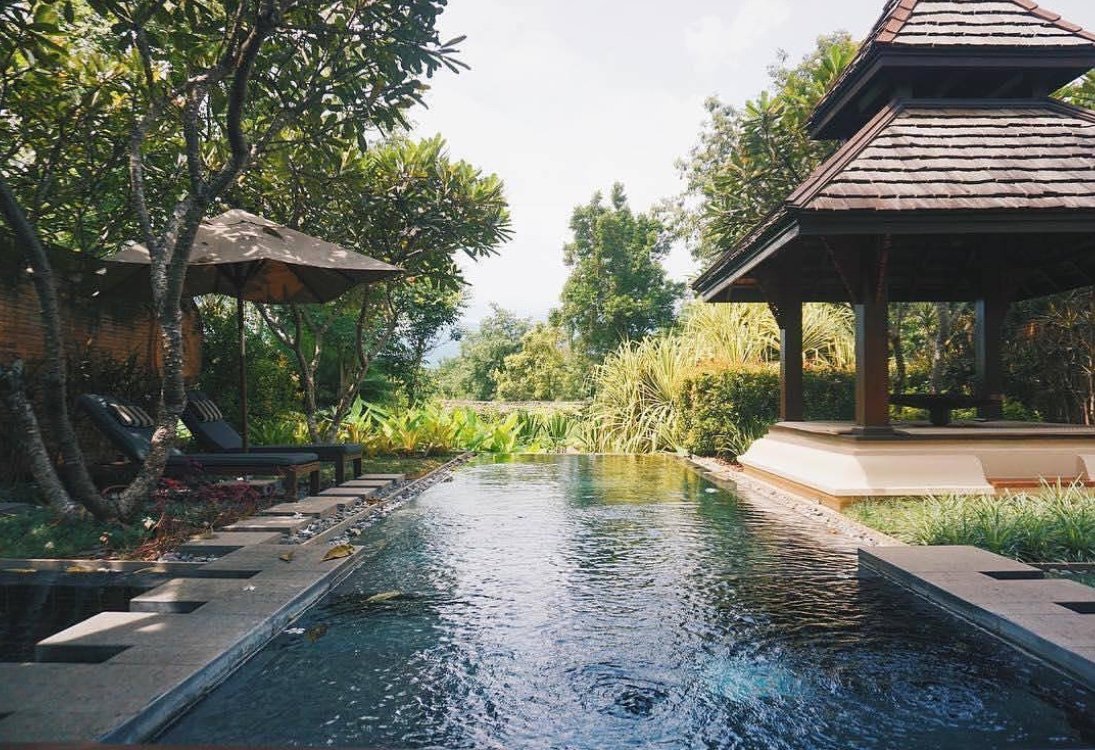 清迈四季度假酒店,旅游宅在这样的酒店里是不会被笑话的.