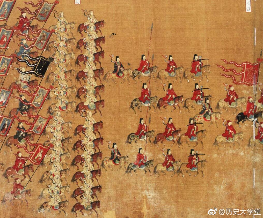 《大驾卤簿图书》,卤簿指的是古代皇宫仪仗队