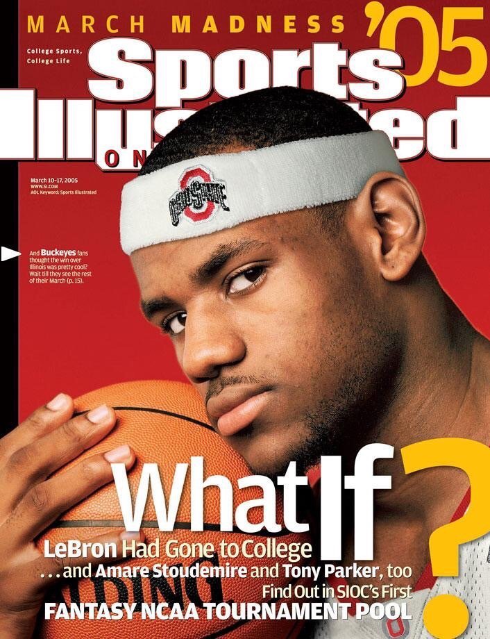 詹姆斯登陆《体育画报》封面已达20多次,我觉得还会更多