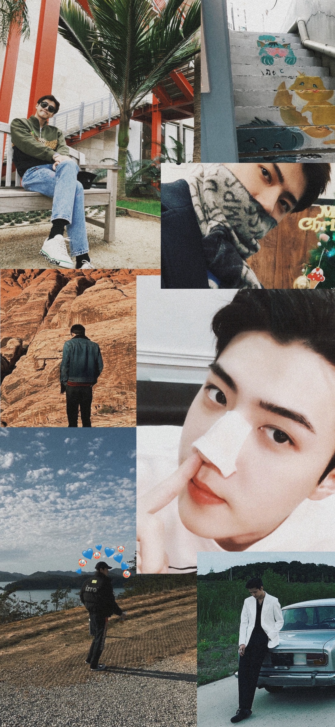 吴世勋壁纸 颜值界的扛把子 喜欢他举手