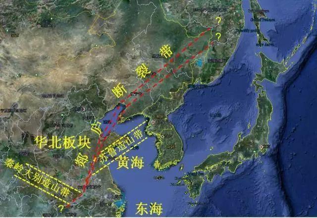 而海底隧道最怕的就是地震了,郯庐地震带距离渤海海峡非常近,其中线