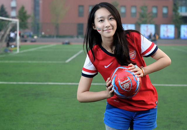 一大波阿森纳女球迷