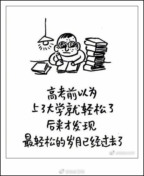 放下高考那标明abcd的答卷,从此面对天宽地阔无比憧憬的人生,却