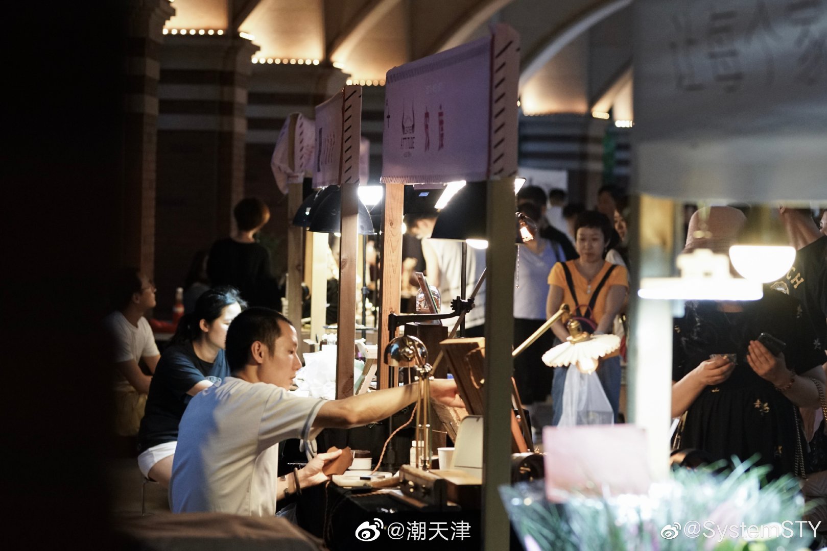 systemsty 周日街拍:民园夜市,消暑的人好多