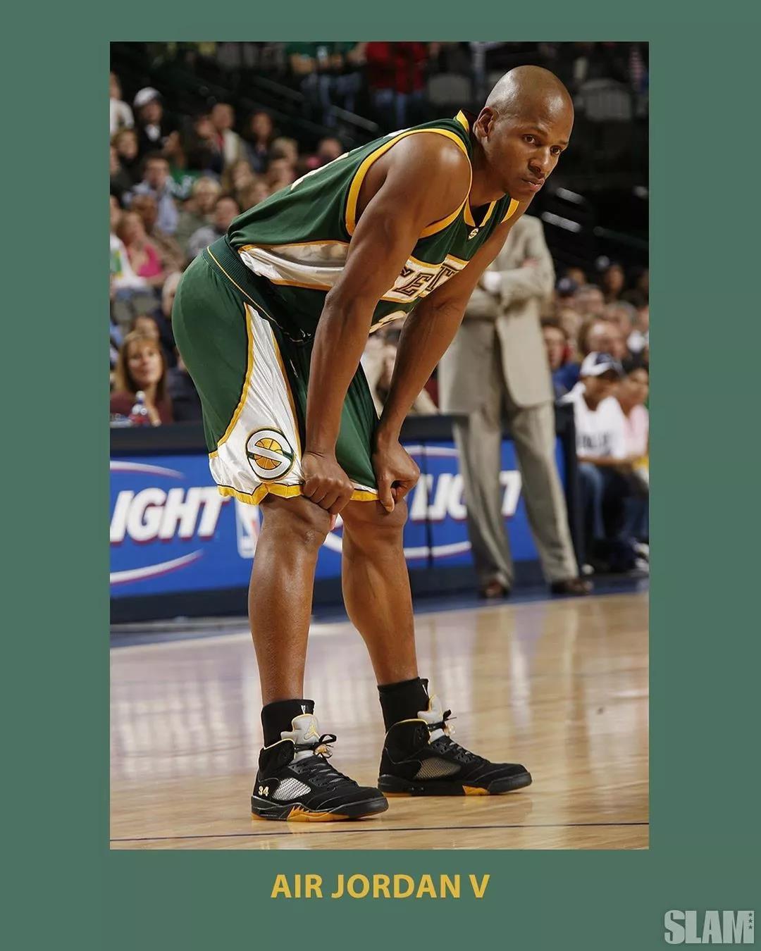 雷阿伦穿过的aj你最爱哪双